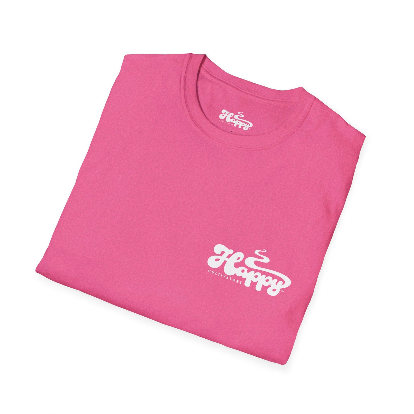 Unisex Softstyle T-Shirt Rainbow on Back