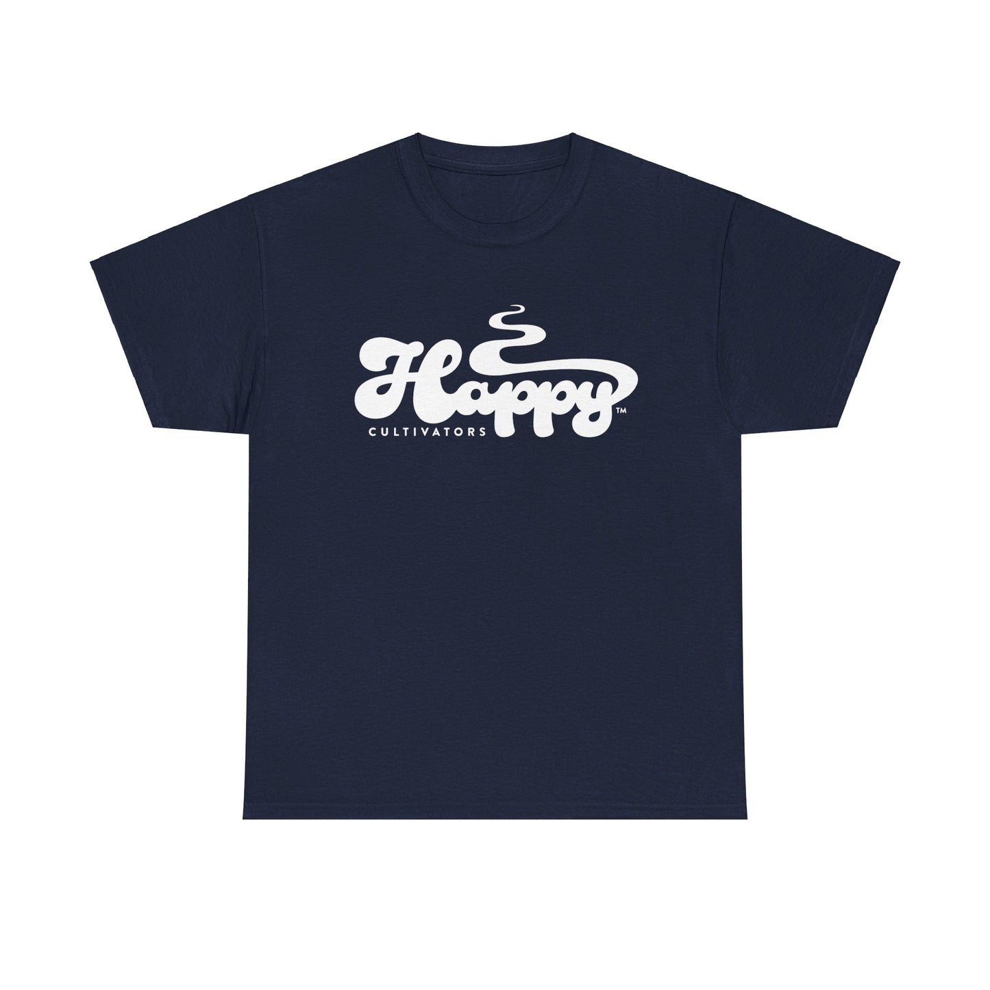 Happy Unisex Heavy Cotton Tee - Front Logo