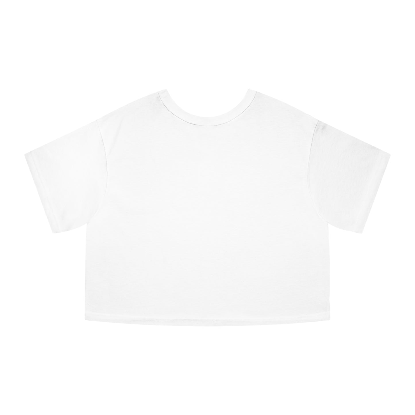 Champion Women's Heritage Cropped T-Shirt White Logo